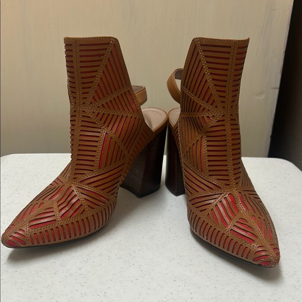 Charles David Slingback Booties
